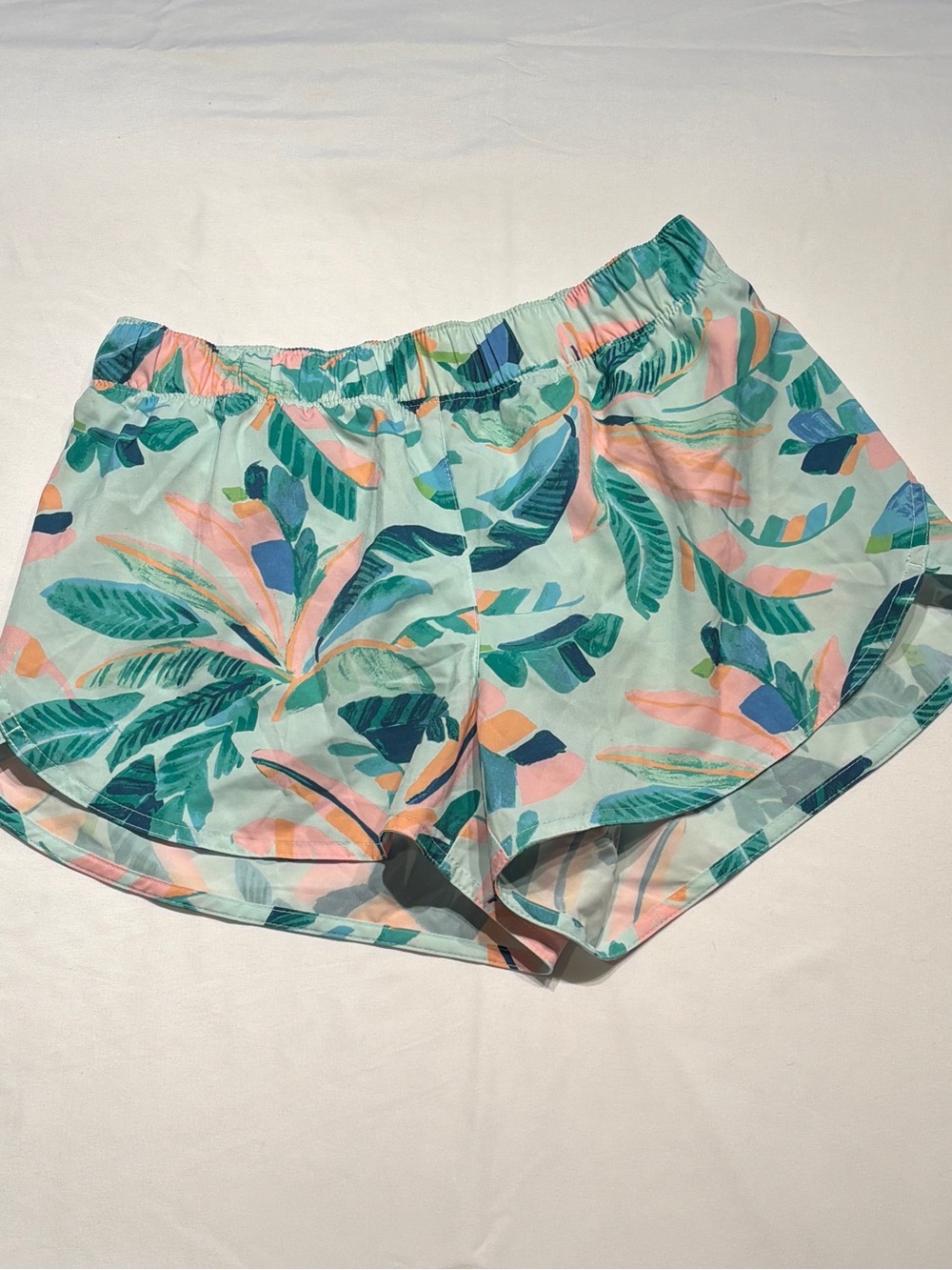 Old Navy Tropical Leaf Pull-On Athletic Shorts- Sz. XS
